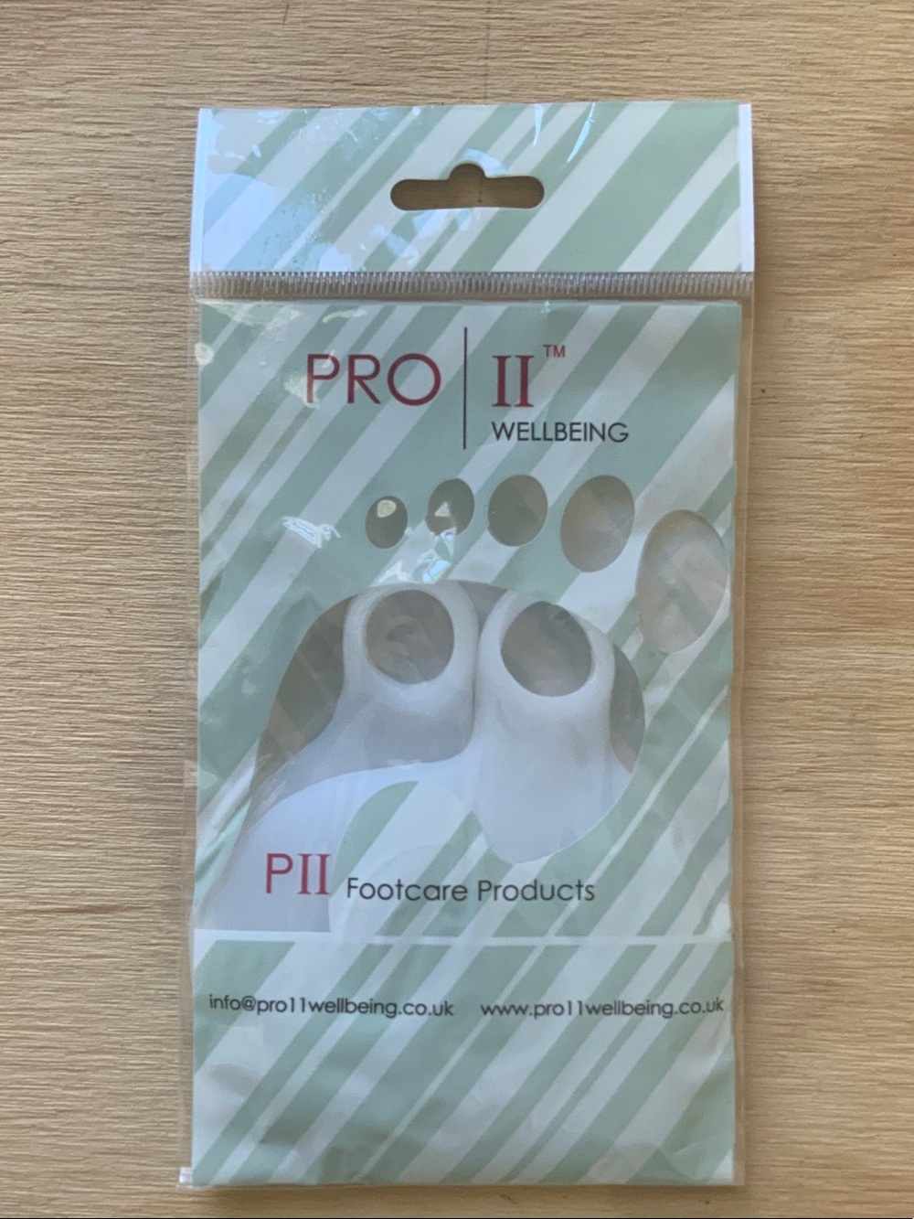 PRO II Wellbeing Gel Toe Separators - White